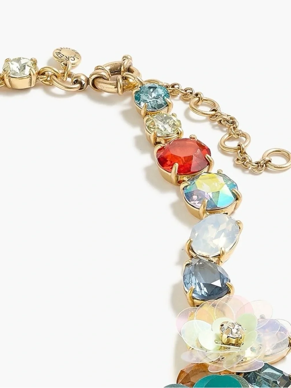 JCrew Necklace Floral Primary Colors - Picture 3 of 4